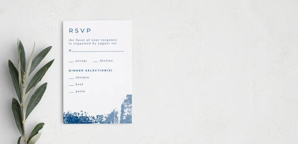Step RSVP Postcards
