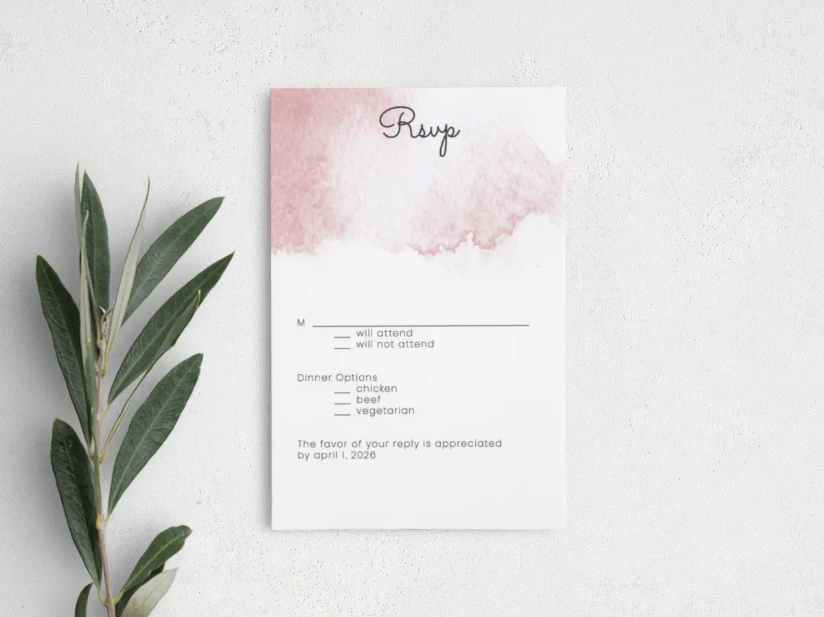 Step RSVP Postcards