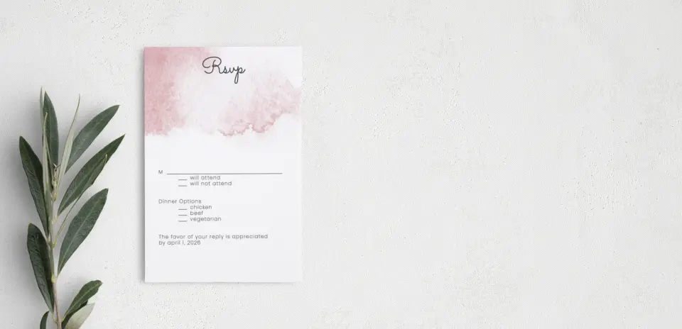 Step RSVP Postcards