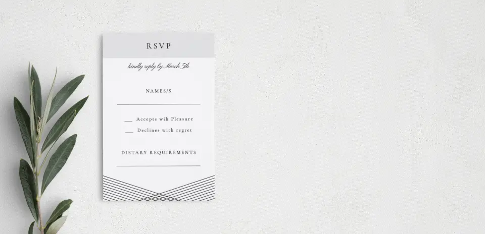 Step RSVP Postcards