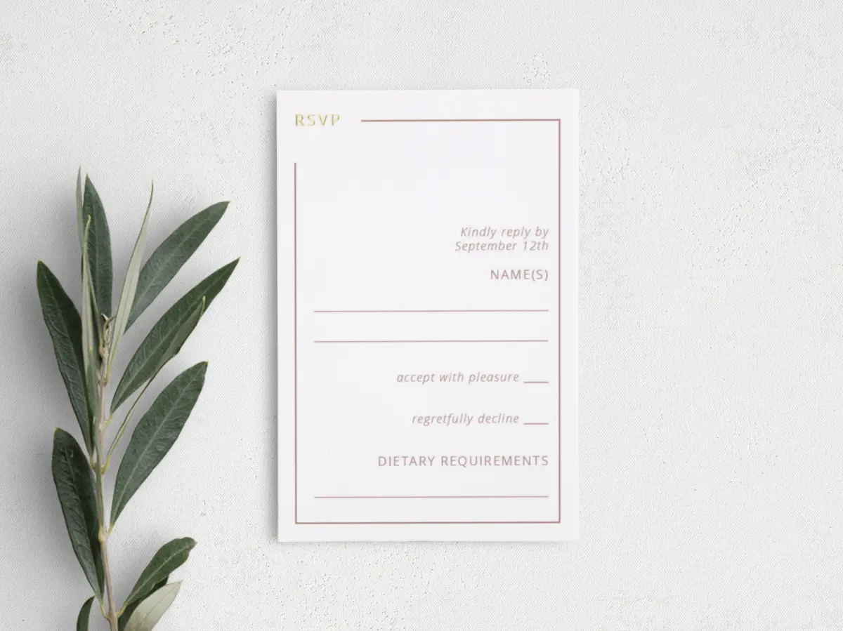 Step RSVP Postcards