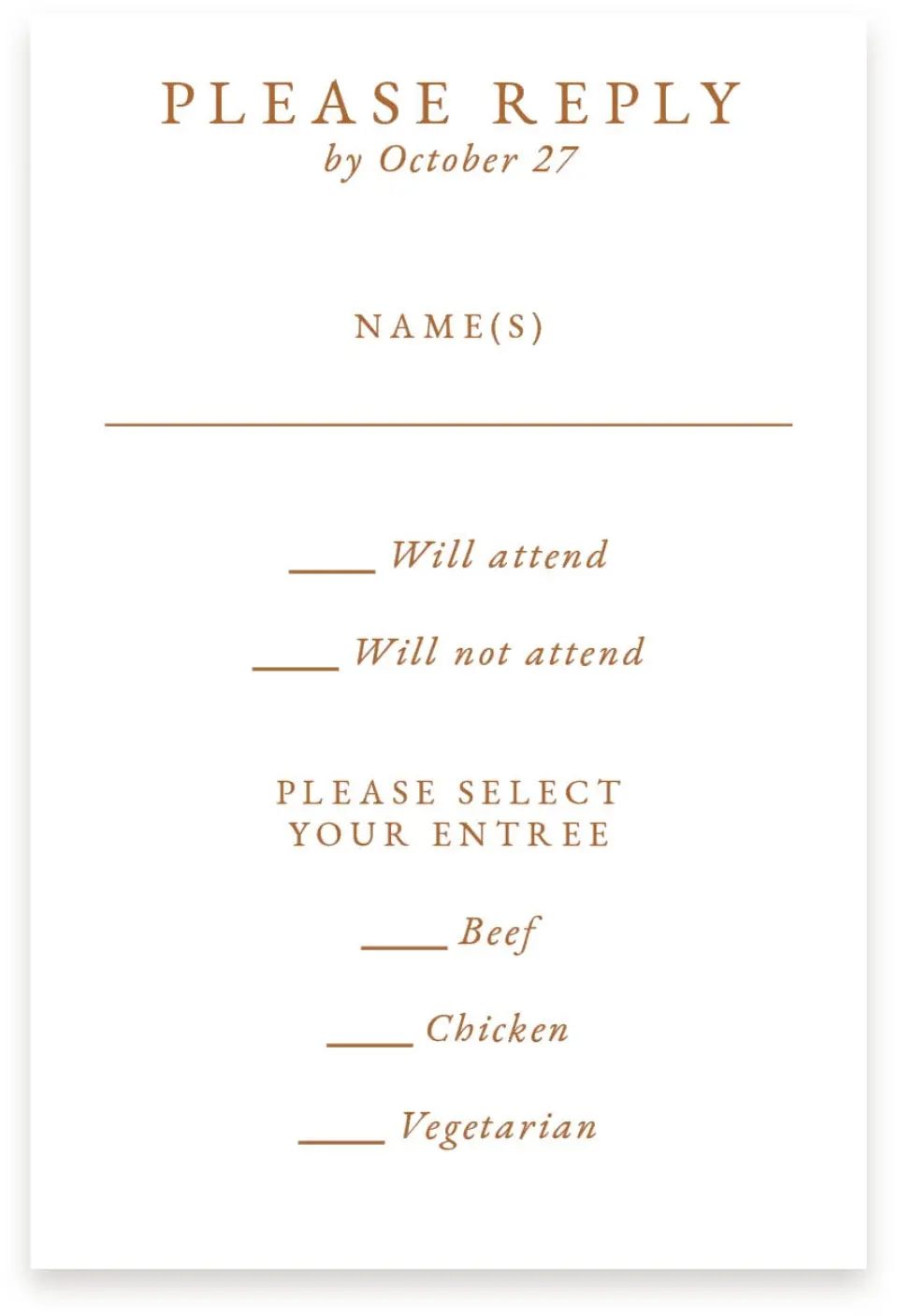 This is a  4" x 6" RSVP Postcards (Pocket Invitation) called Adorable Duo printed in full color on Premium Smooth paper