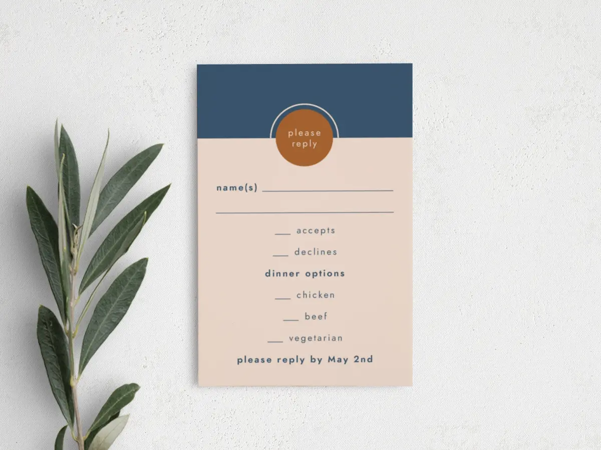 Step RSVP Postcards