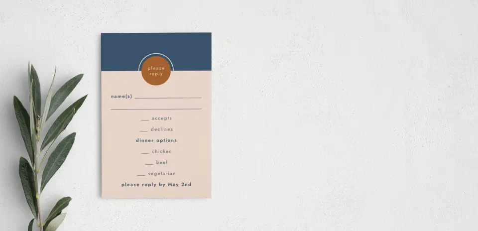 Step RSVP Postcards