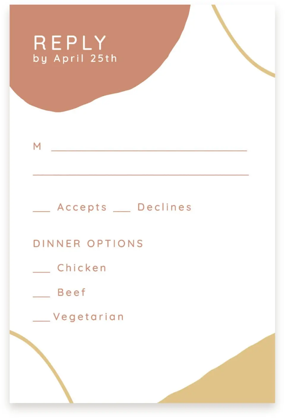 This is a  4" x 6" RSVP Postcards (Pocket Invitation) called Contemporary Bubbles printed in full color with Silver foil on Luxe Satin (coated) paper