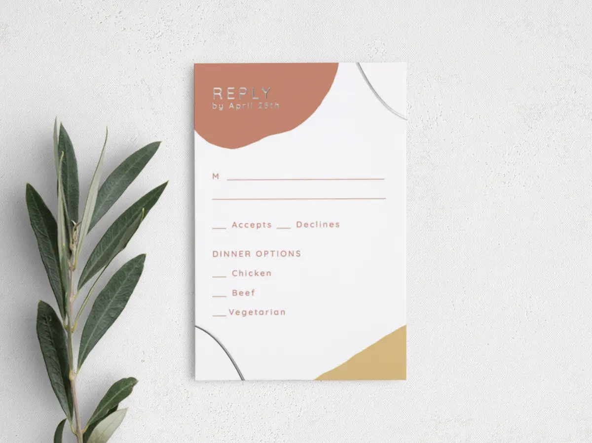 Step RSVP Postcards