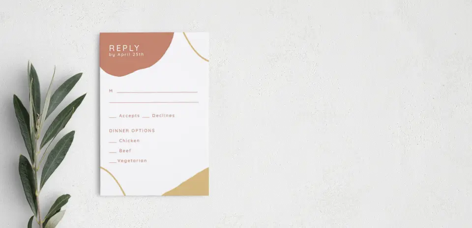 Step RSVP Postcards