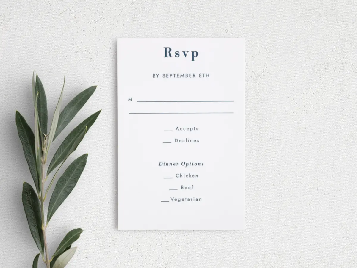 Step RSVP Postcards