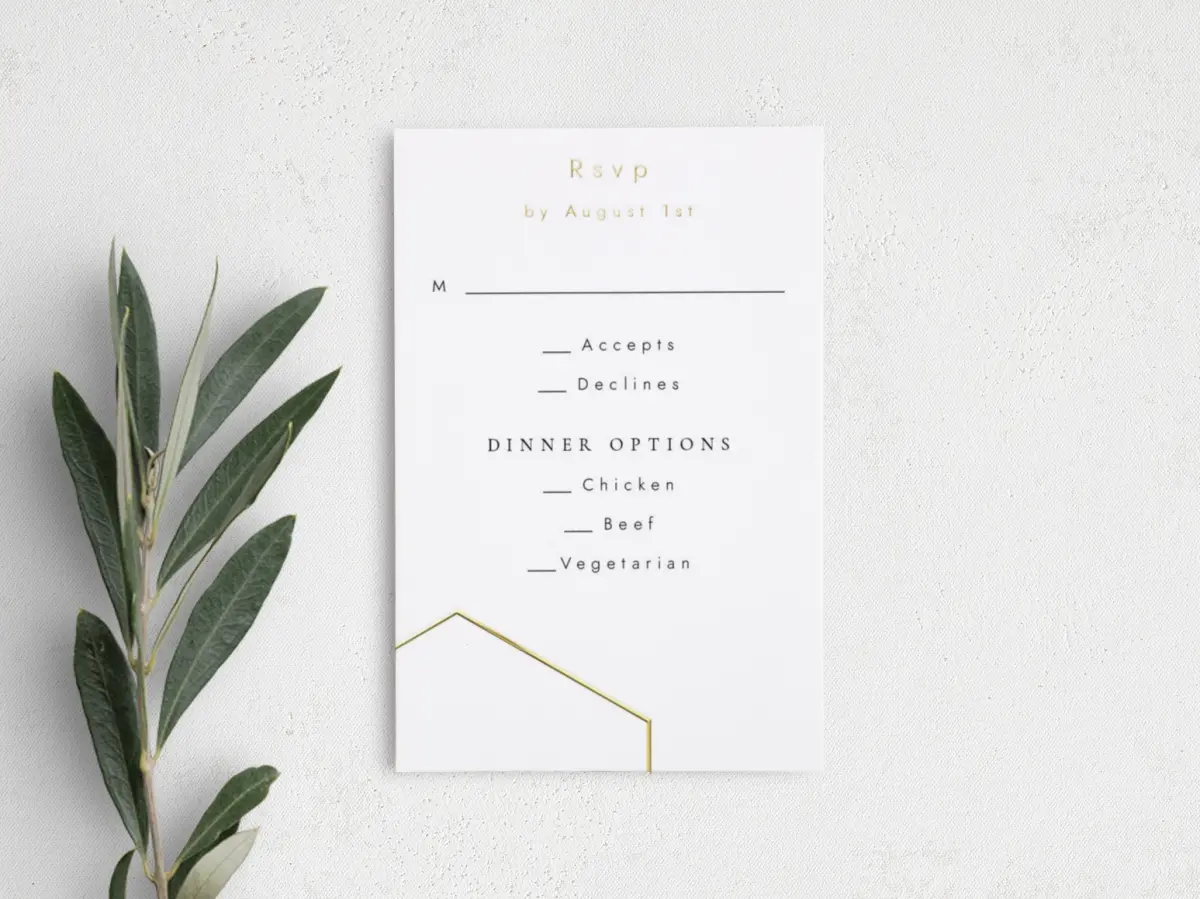 Step RSVP Postcards