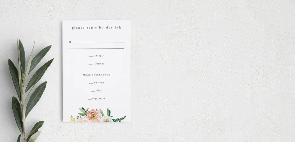 Step RSVP Postcards