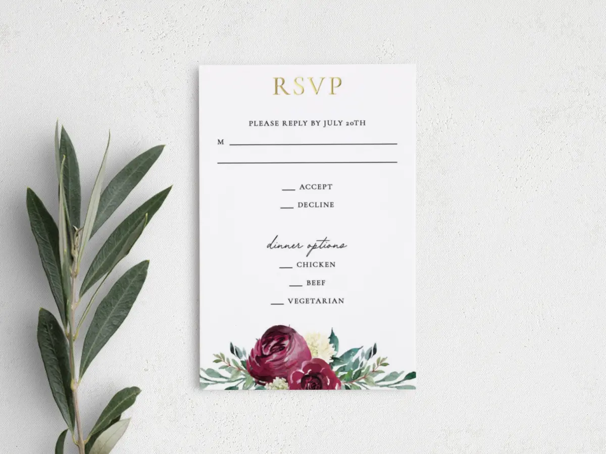Step RSVP Postcards