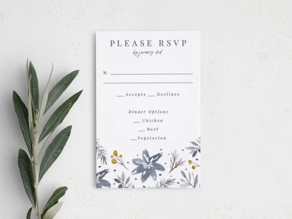 Step RSVP Postcards