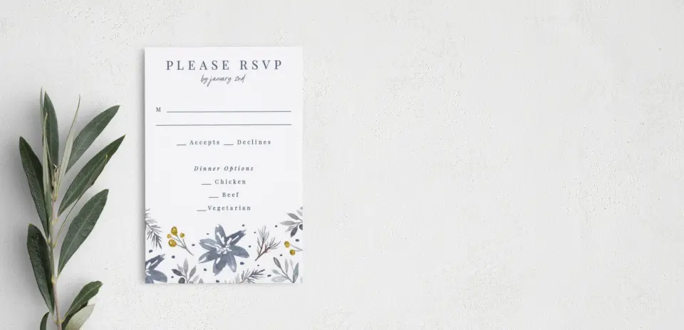 Step RSVP Postcards