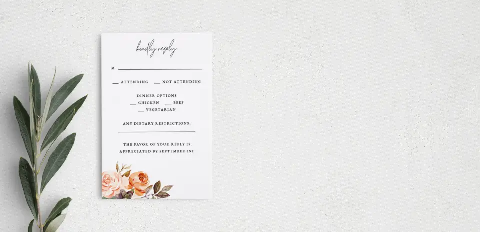 Step RSVP Postcards