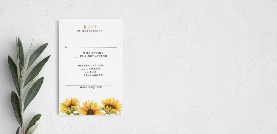 Step RSVP Postcards