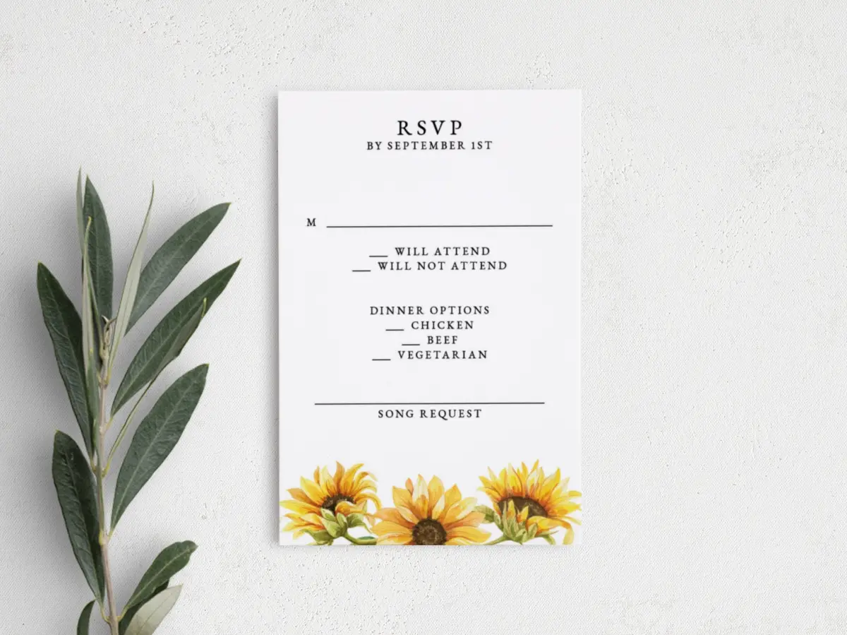 Step RSVP Postcards