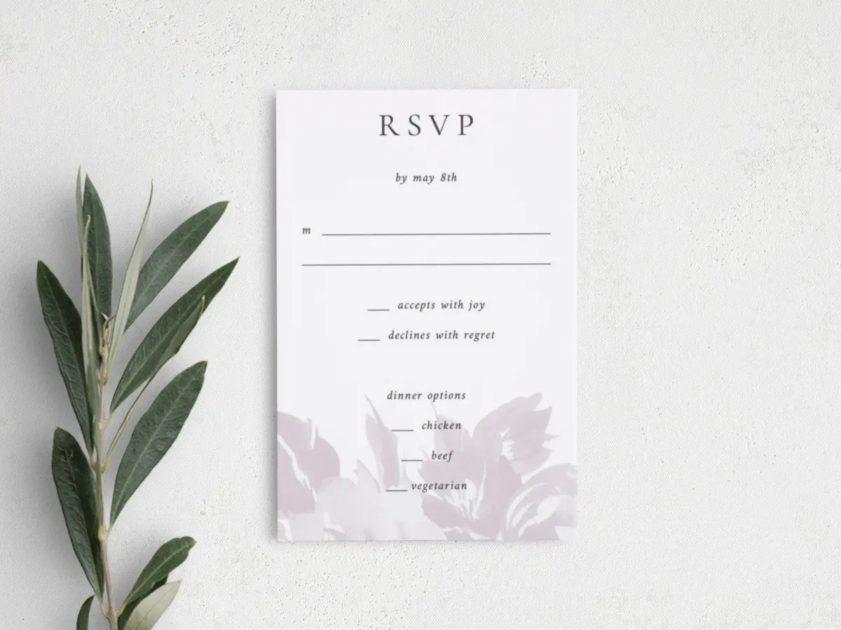 Step RSVP Postcards