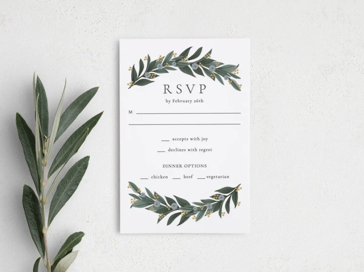 Step RSVP Postcards