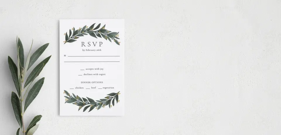 Step RSVP Postcards