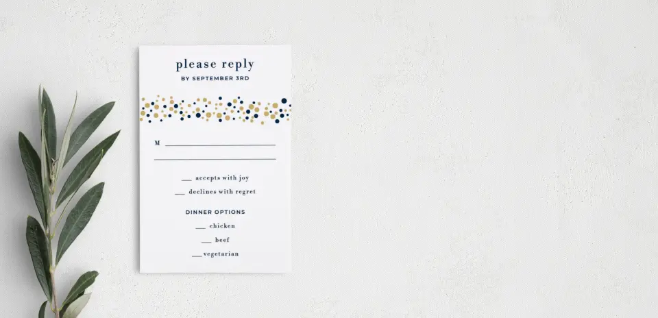 Step RSVP Postcards