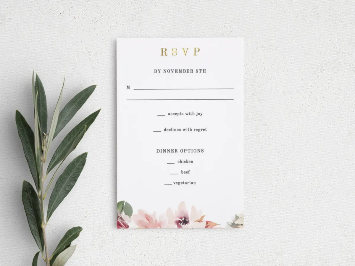 Step RSVP Postcards