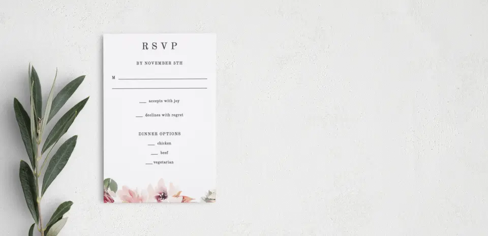 Step RSVP Postcards