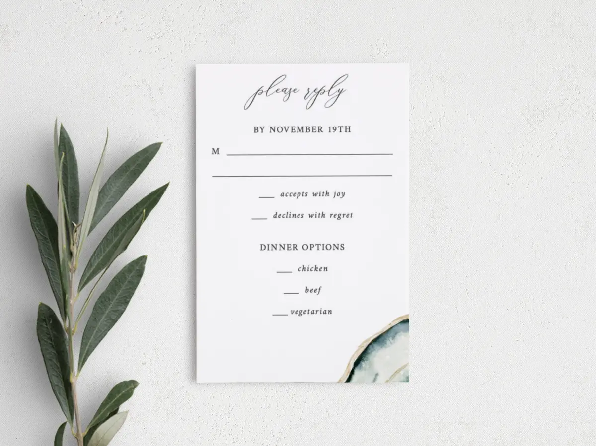 Step RSVP Postcards
