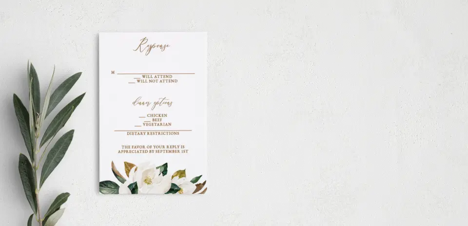 Step RSVP Postcards