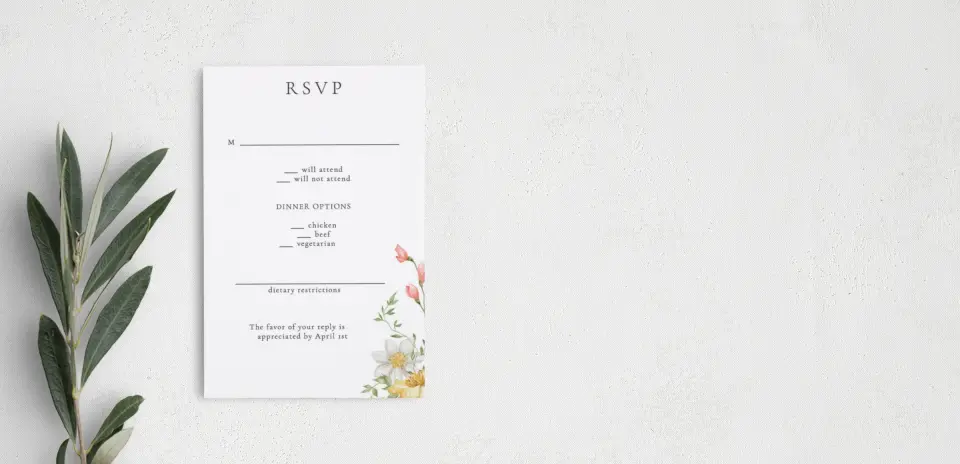 Step RSVP Postcards
