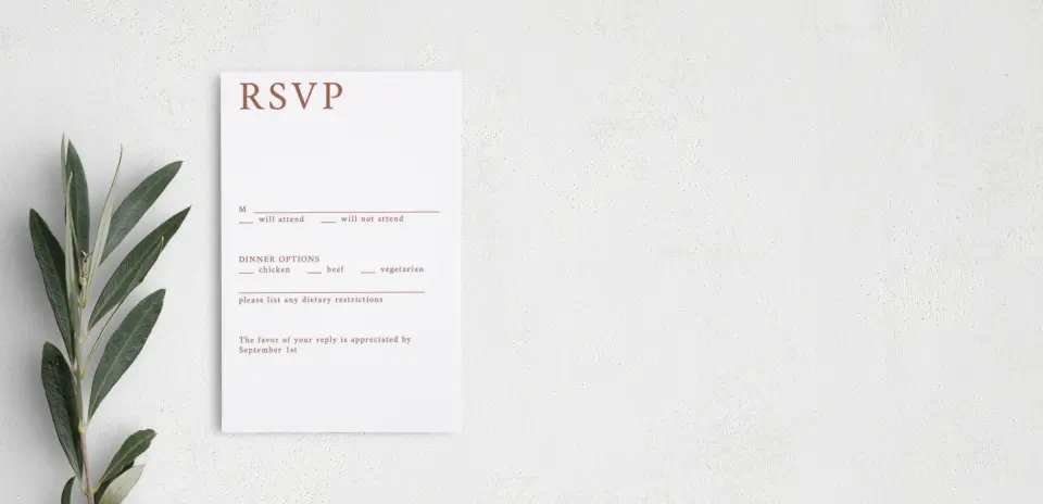 Step RSVP Postcards
