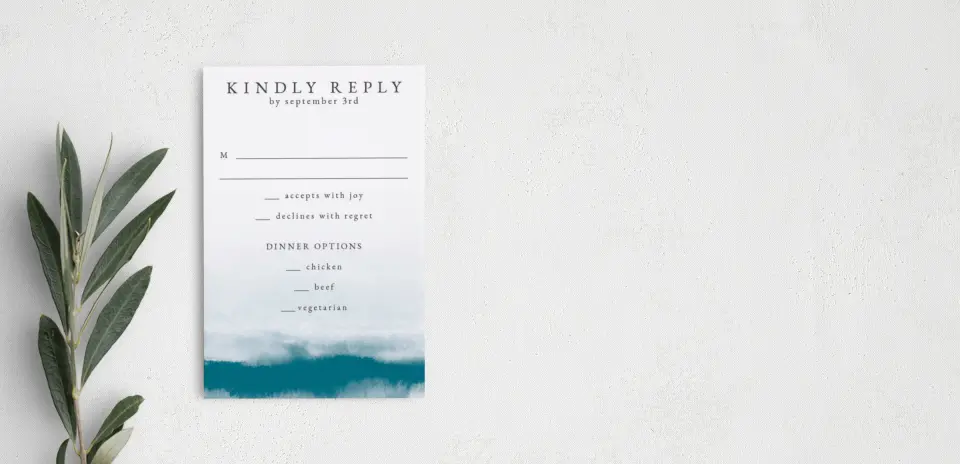 Step RSVP Postcards