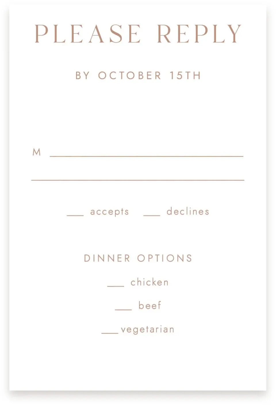 This is a  4" x 6" RSVP Postcards (Pocket Invitation) called Stacked Pair printed in full color with Silver foil on Luxe Satin (coated) paper