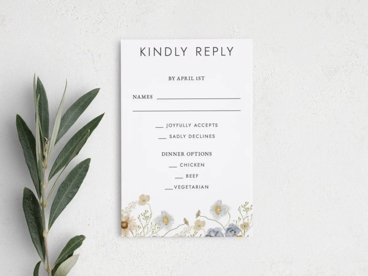 Step RSVP Postcards
