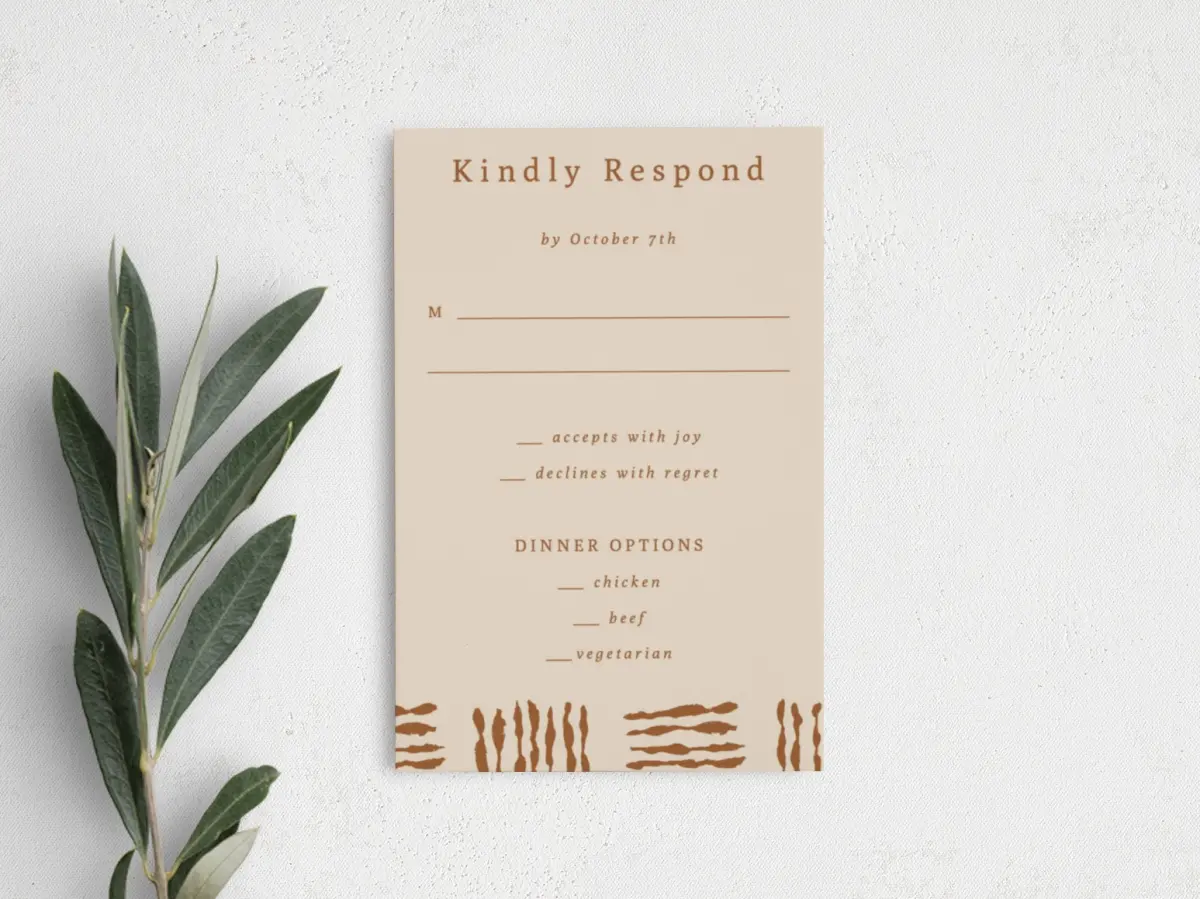Step RSVP Postcards