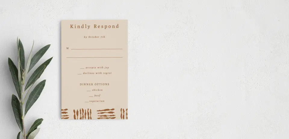 Step RSVP Postcards