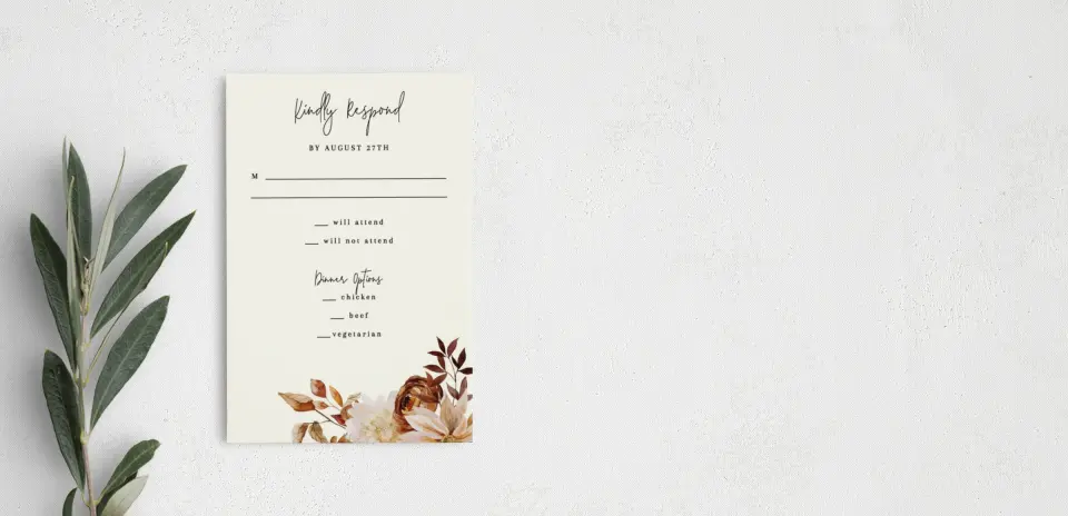 Step RSVP Postcards