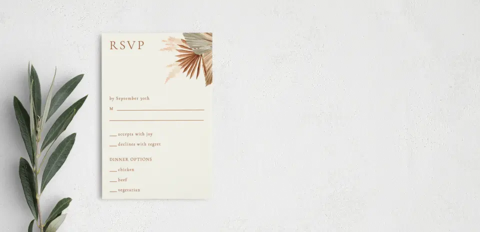 Step RSVP Postcards