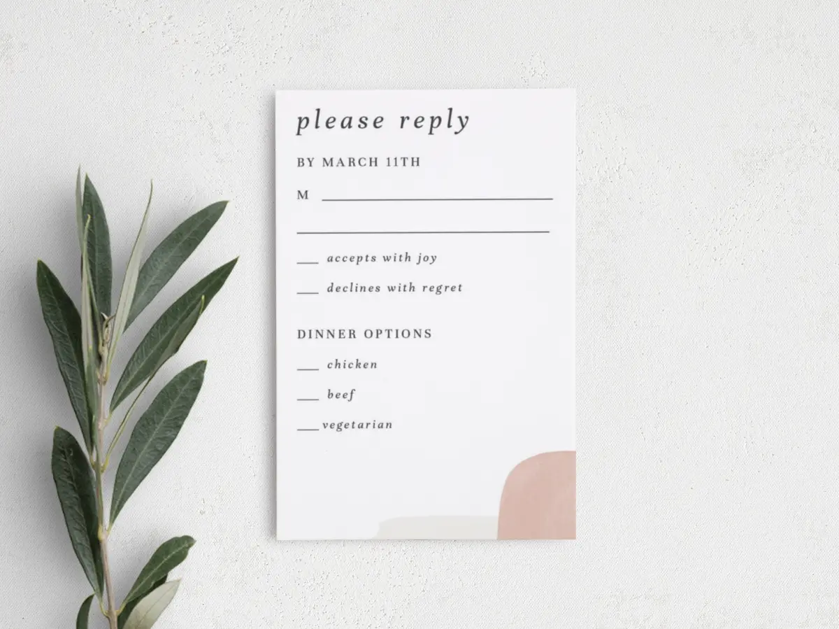 Step RSVP Postcards