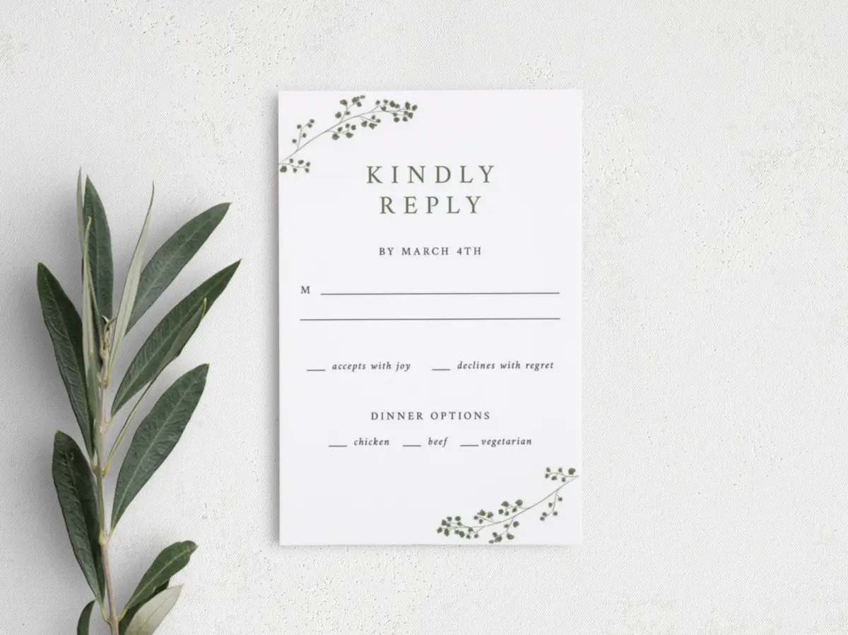 Step RSVP Postcards