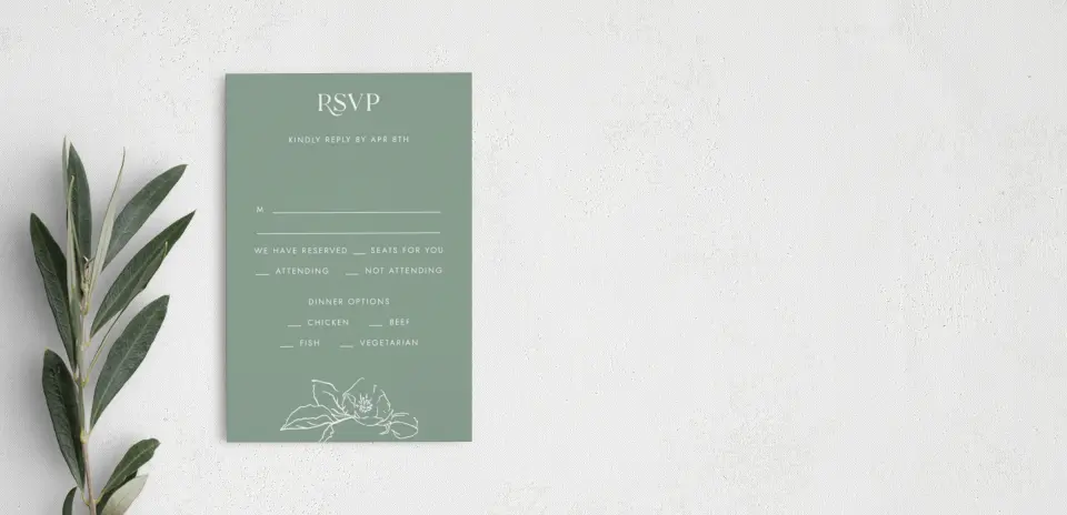 Step RSVP Postcards