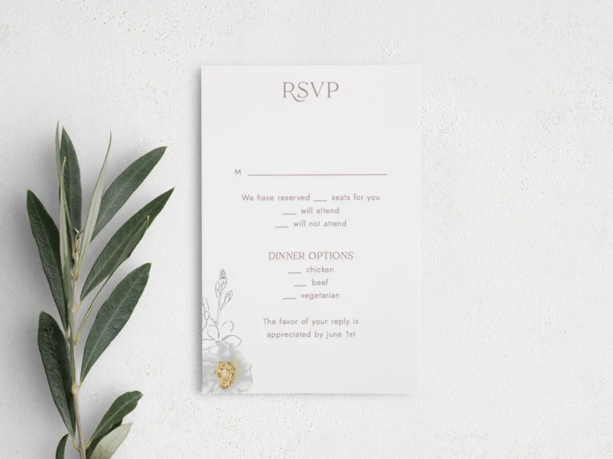 Step RSVP Postcards