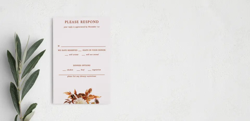 Step RSVP Postcards