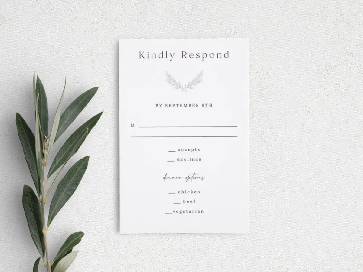 Step RSVP Postcards