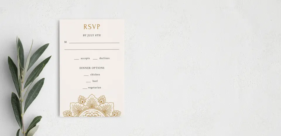 Step RSVP Postcards