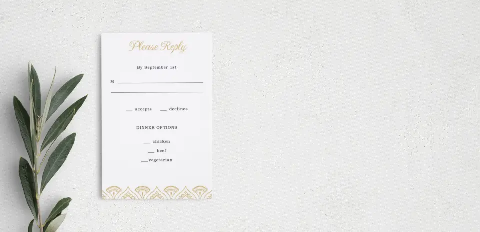 Step RSVP Postcards