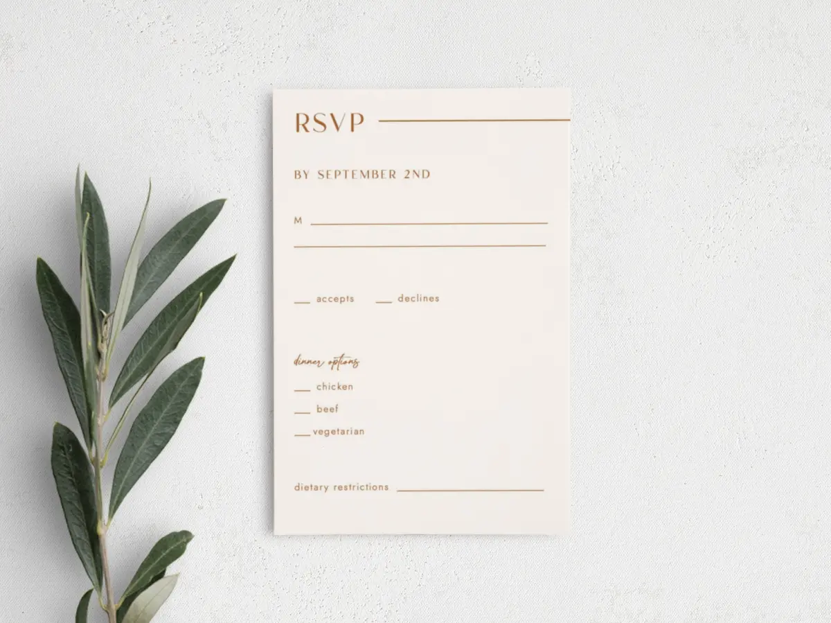 Step RSVP Postcards
