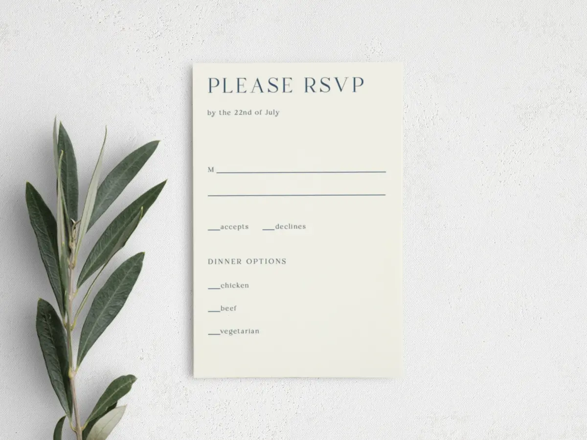 Step RSVP Postcards