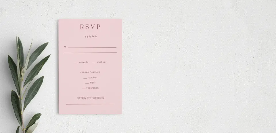 Step RSVP Postcards