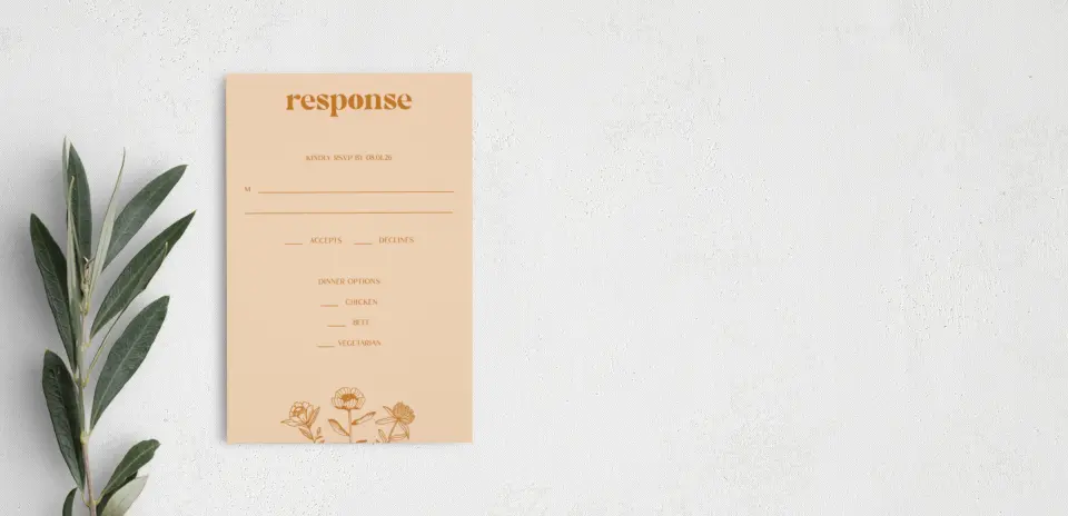 Step RSVP Postcards