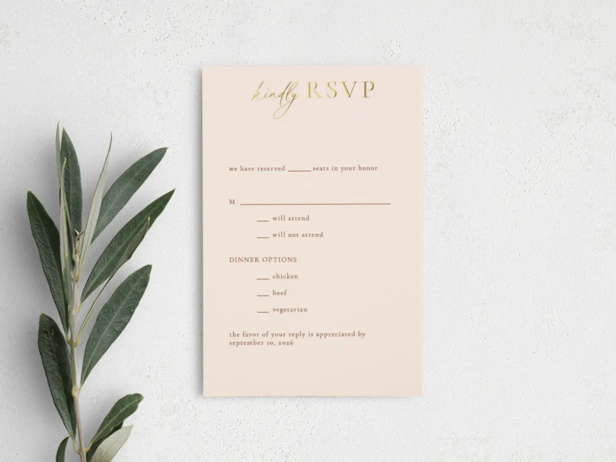 Step RSVP Postcards